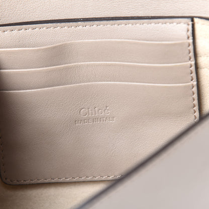 Chloe Suede Calfskin Mini Faye Shoulder Bag Motty Grey 6 of 11