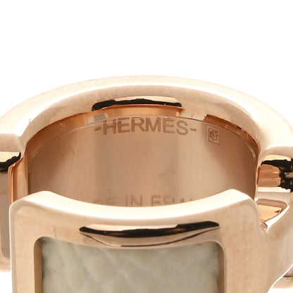 Hermes Epsom Olympe Ear Cuff Nata 3 of 4