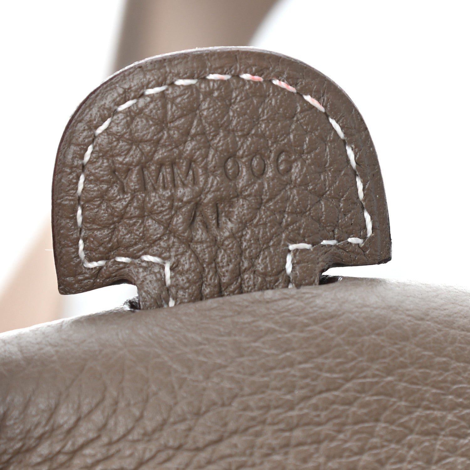 Hermes Taurillon Clemence Evelyne III PM Etoupe 7 of 10