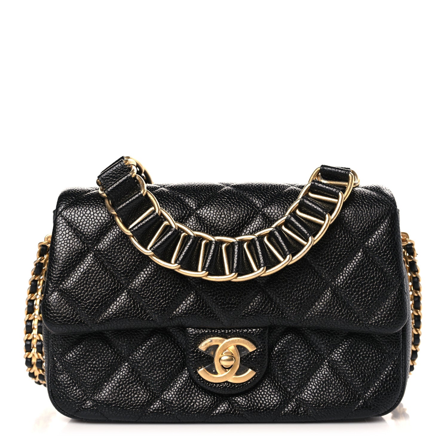 Chanel Caviar Quilted Chain Soul Flap Black 1 of 9