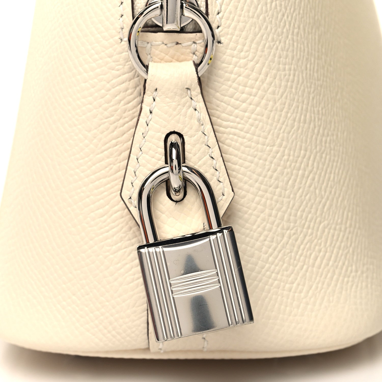 Hermes Epsom 1923 Sangle Bolide 25 Nata Bleu Indigo Lime 8 of 11