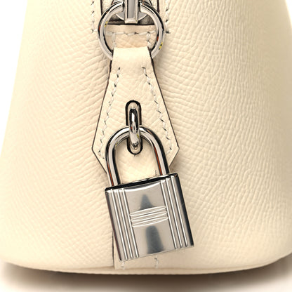 Hermes Epsom 1923 Sangle Bolide 25 Nata Bleu Indigo Lime 8 of 11