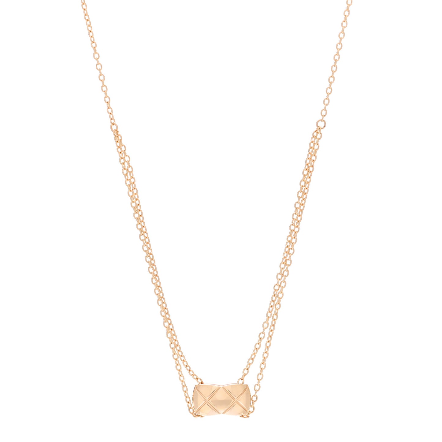 18K Yellow Gold Coco Crush Pendant Necklace
