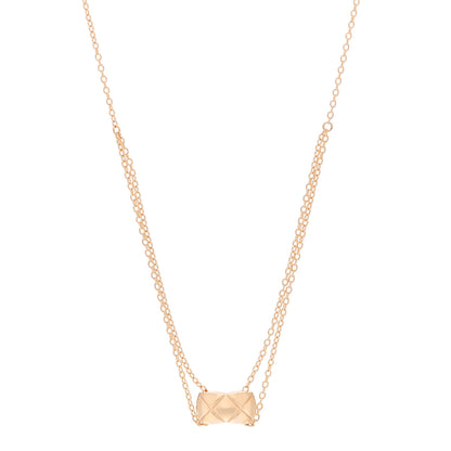 Chanel 18K Yellow Gold Coco Crush Pendant Necklace 1 of 5