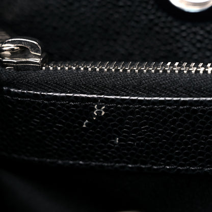 Chanel Caviar Quilted Grand Shopping Tote GST Black 12 of 18