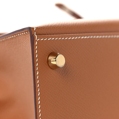 Hermes Epsom Kelly Sellier 25 Gold 9 of 38