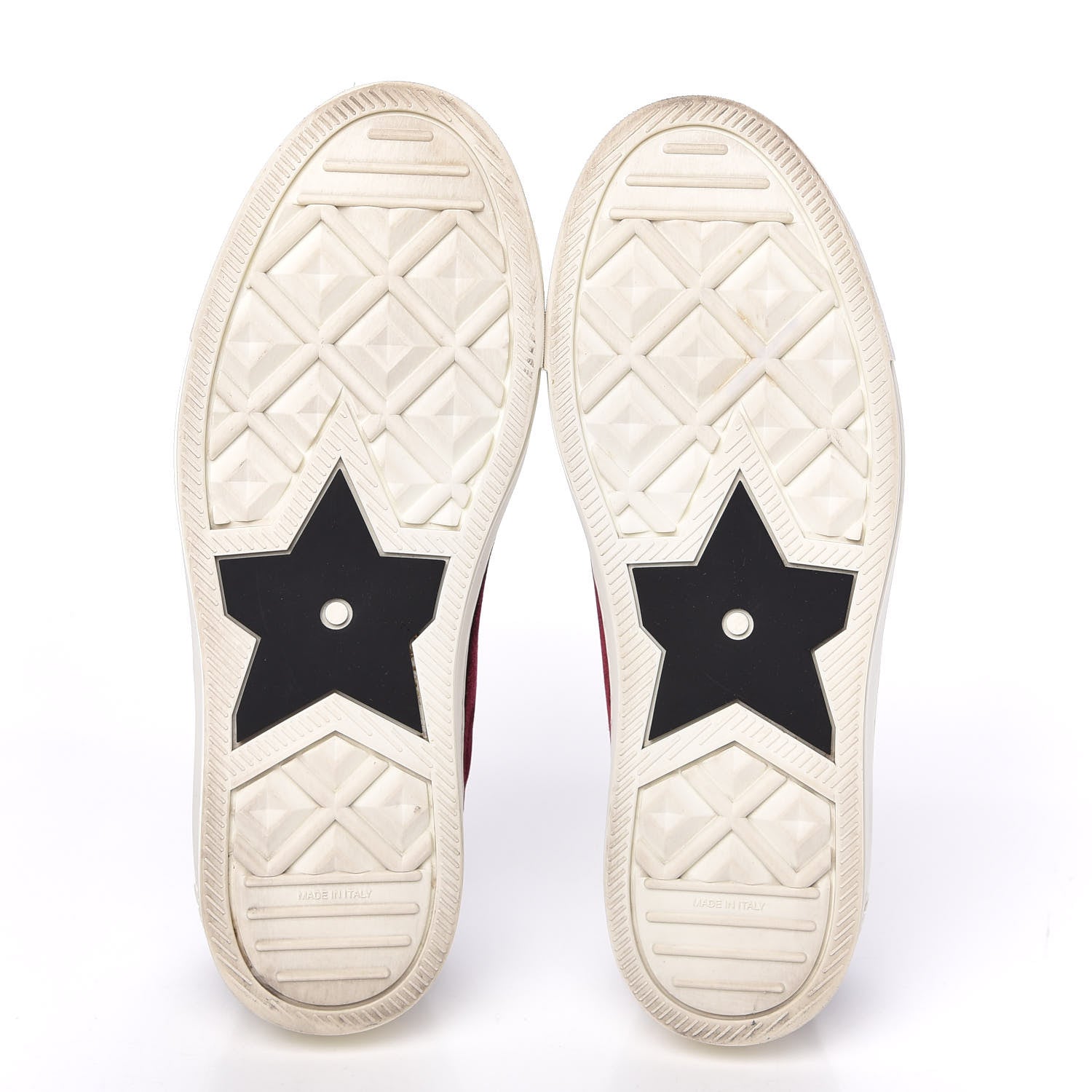 Christian Dior Velvet Walk'N'Dior Low Top Sneakers 38.5 Deep Amaranth 5 of 9