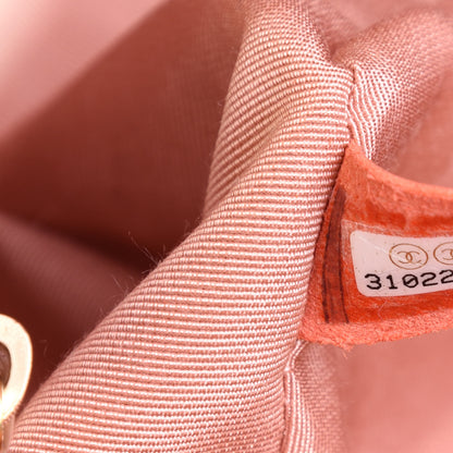 Chanel Iridescent Calfskin Quilted Medium Chanel 19 Flap Pink 9 of 10