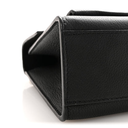 Louis Vuitton Soft Calfskin My Lockme Chain Bag BB Black 8 of 9
