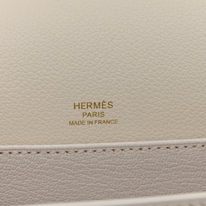 Hermes Evercolor Mini Sac Roulis White 6 of 11