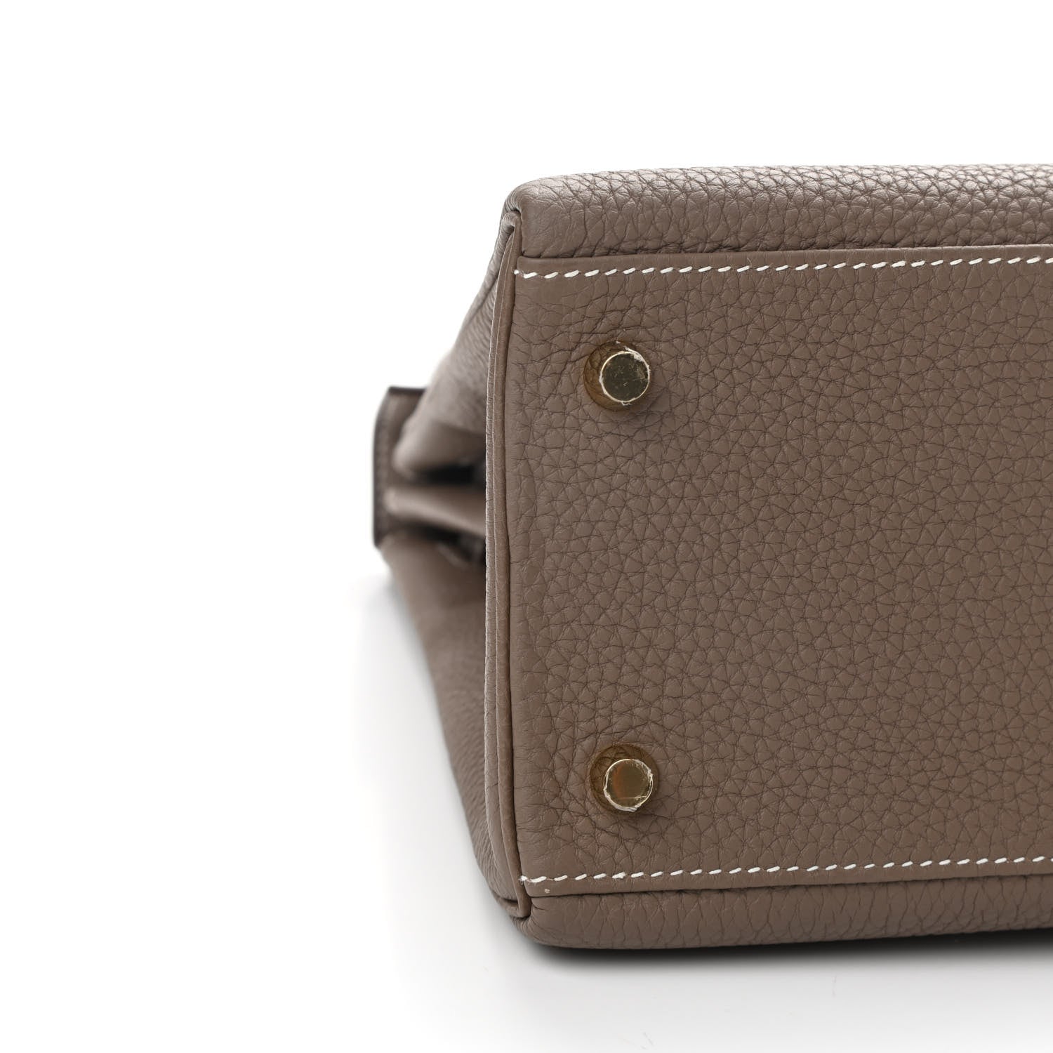 Hermes Togo Kelly Retourne 28 Etoupe 9 of 9