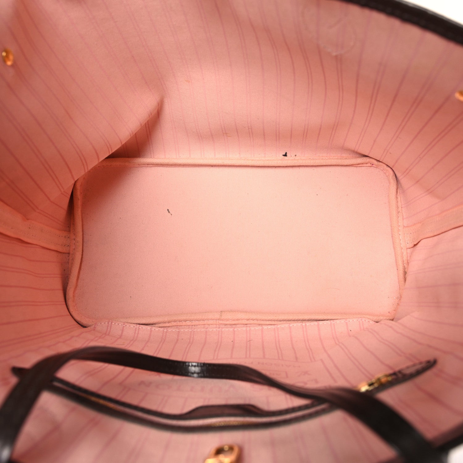 Louis Vuitton Damier Ebene Neo Neverfull MM  Rose Ballerine 5 of 9