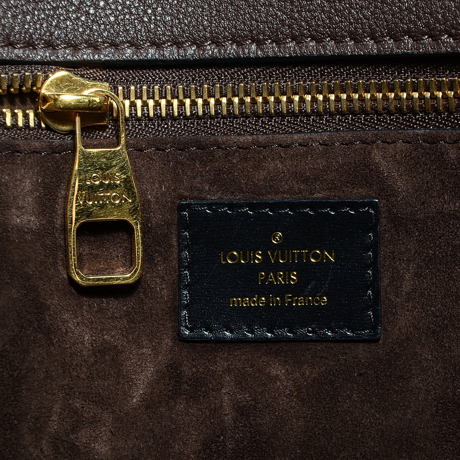 Louis Vuitton Veau Cachemire Tote W PM Chocolate 6 of 7