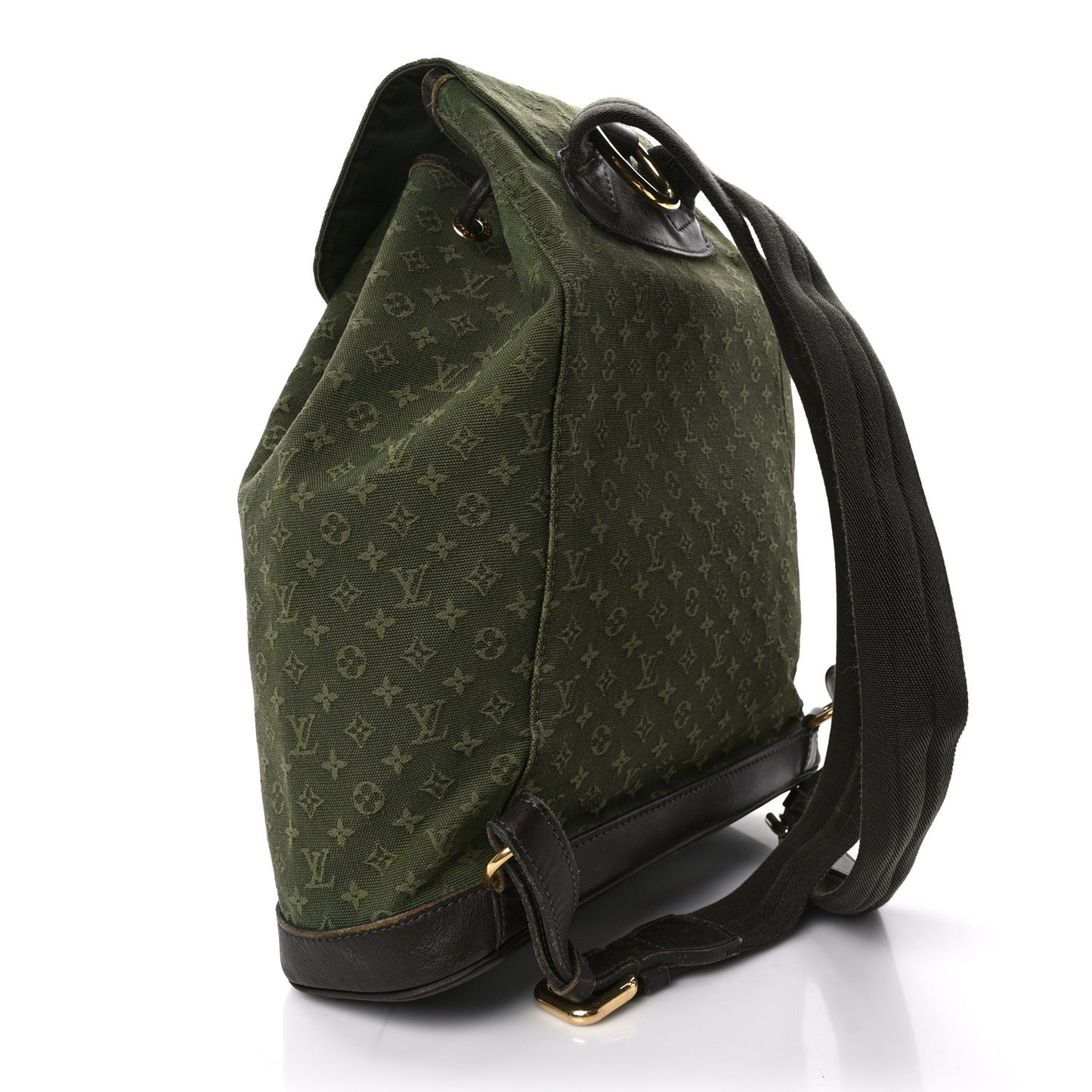 Mini Monogram Montsouris GM Backpack Kaki