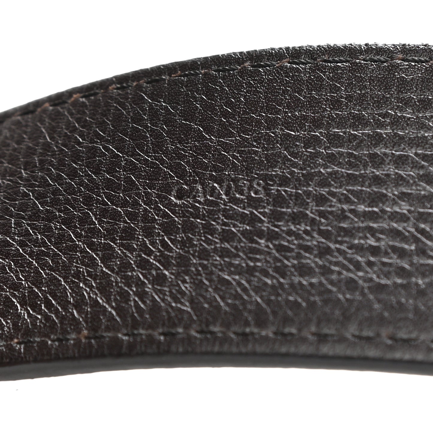 Utah LV Initiales 40mm Belt 90 36 Coffee