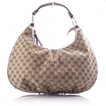 Gucci Monogram Medium Interlocking Hobo Off White 1 of 10