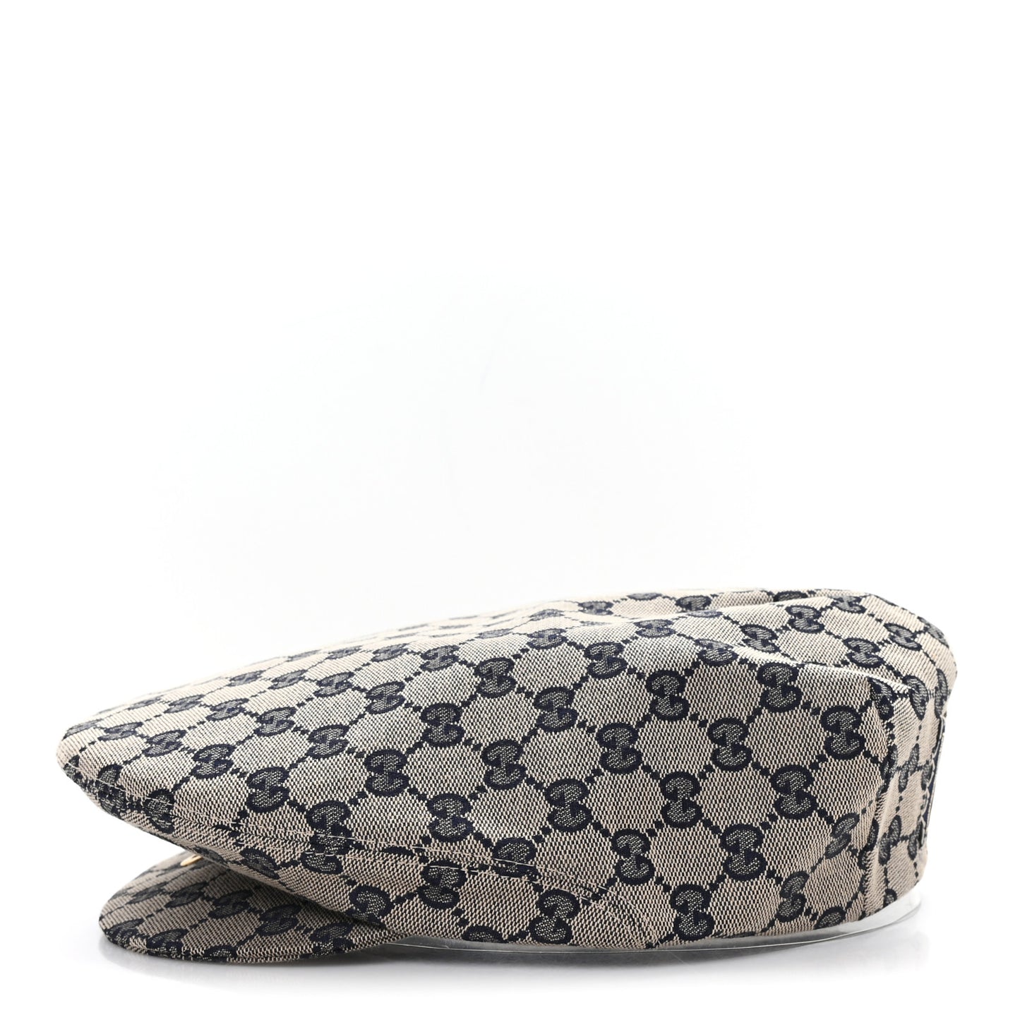 Monogram Flat Cap XL Navy