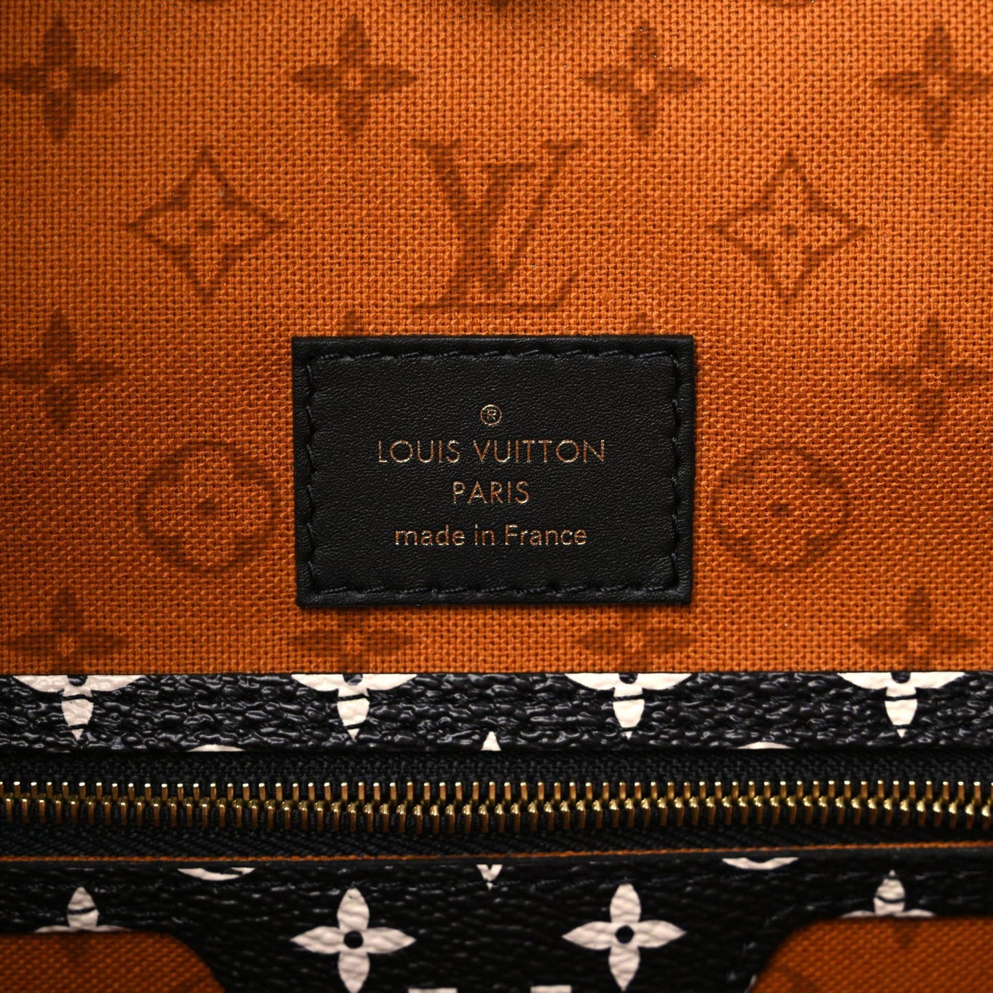 Monogram Giant Crafty Neverfull MM Creme Caramel