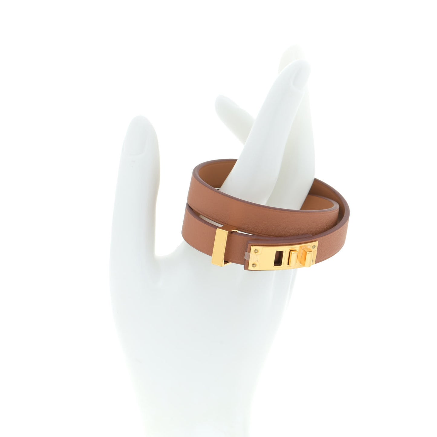 Swift Mini Dog Double Tour Bracelet T4 Gold