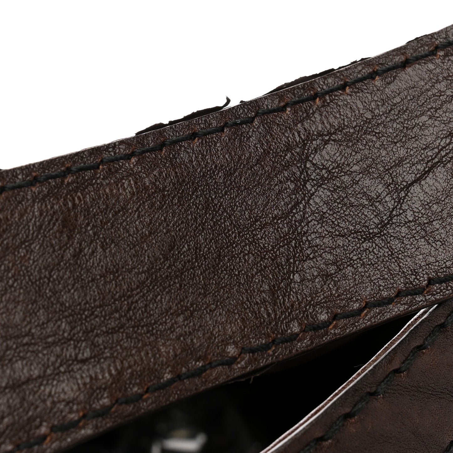 Monogram Large Jockey Hobo Dark Brown