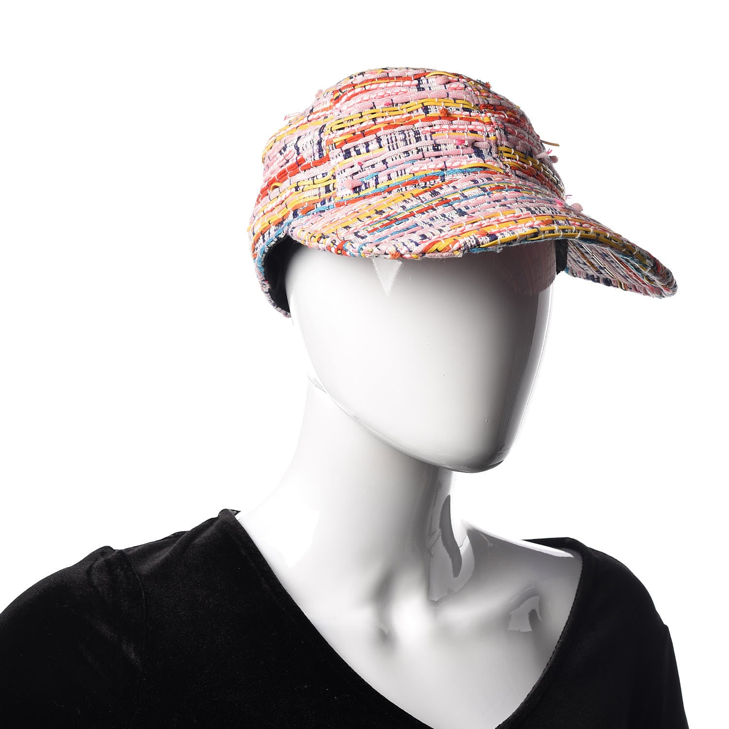 Chanel Tweed Cap Hat Multicolor 2 of 7