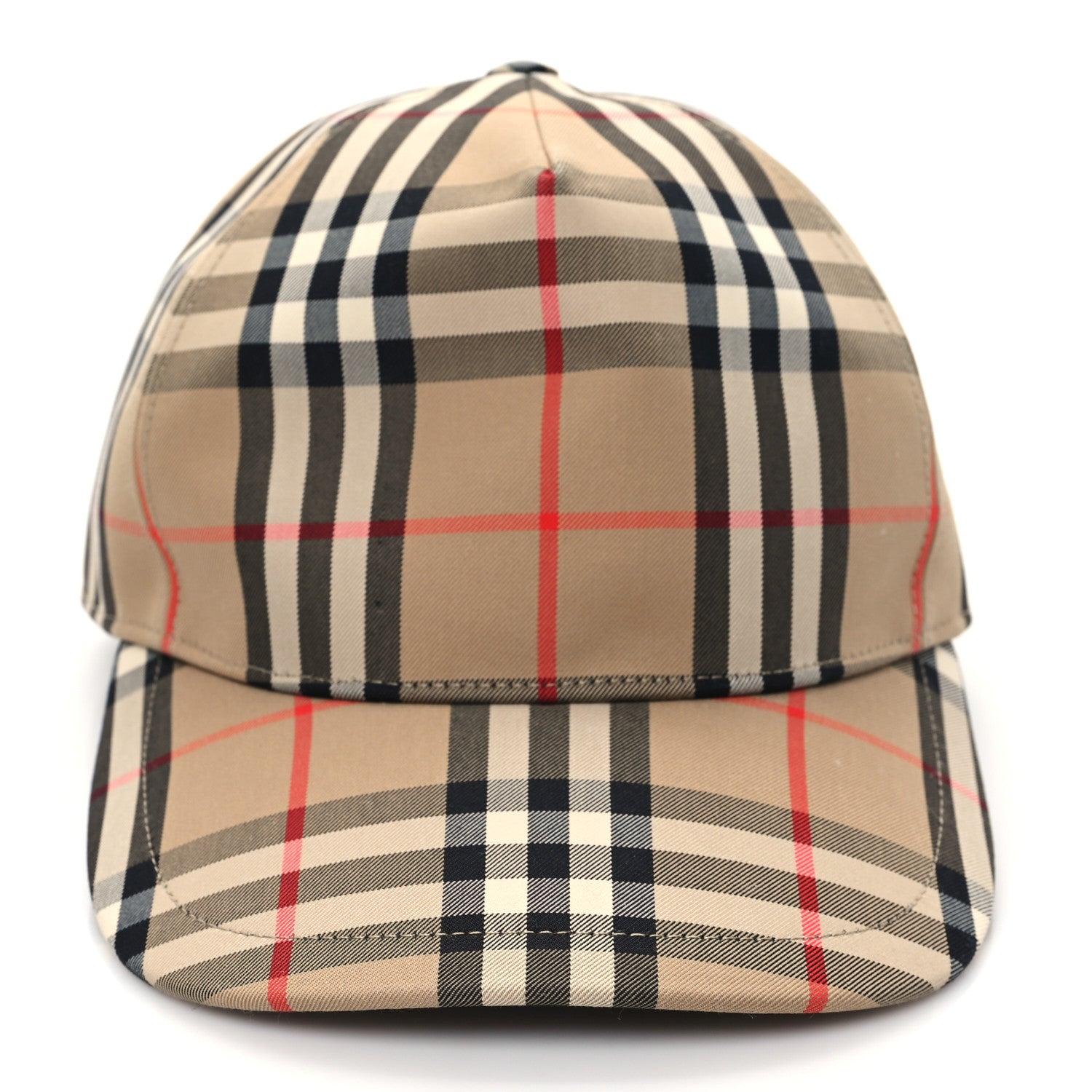 Burberry Cotton Vintage Check Baseball Hat S Archive Beige 3 of 8