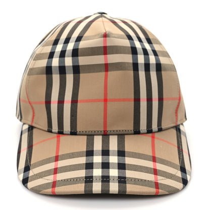 Burberry Cotton Vintage Check Baseball Hat S Archive Beige 3 of 8
