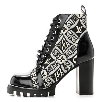 Louis Vuitton Since 1854 Star Trail Ankle Boots 37 Blue 1 of 13