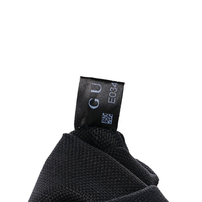 Gucci GG Supreme Monogram Appia Calfskin Web Flat Messenger Bag Black Grey 8 of 11