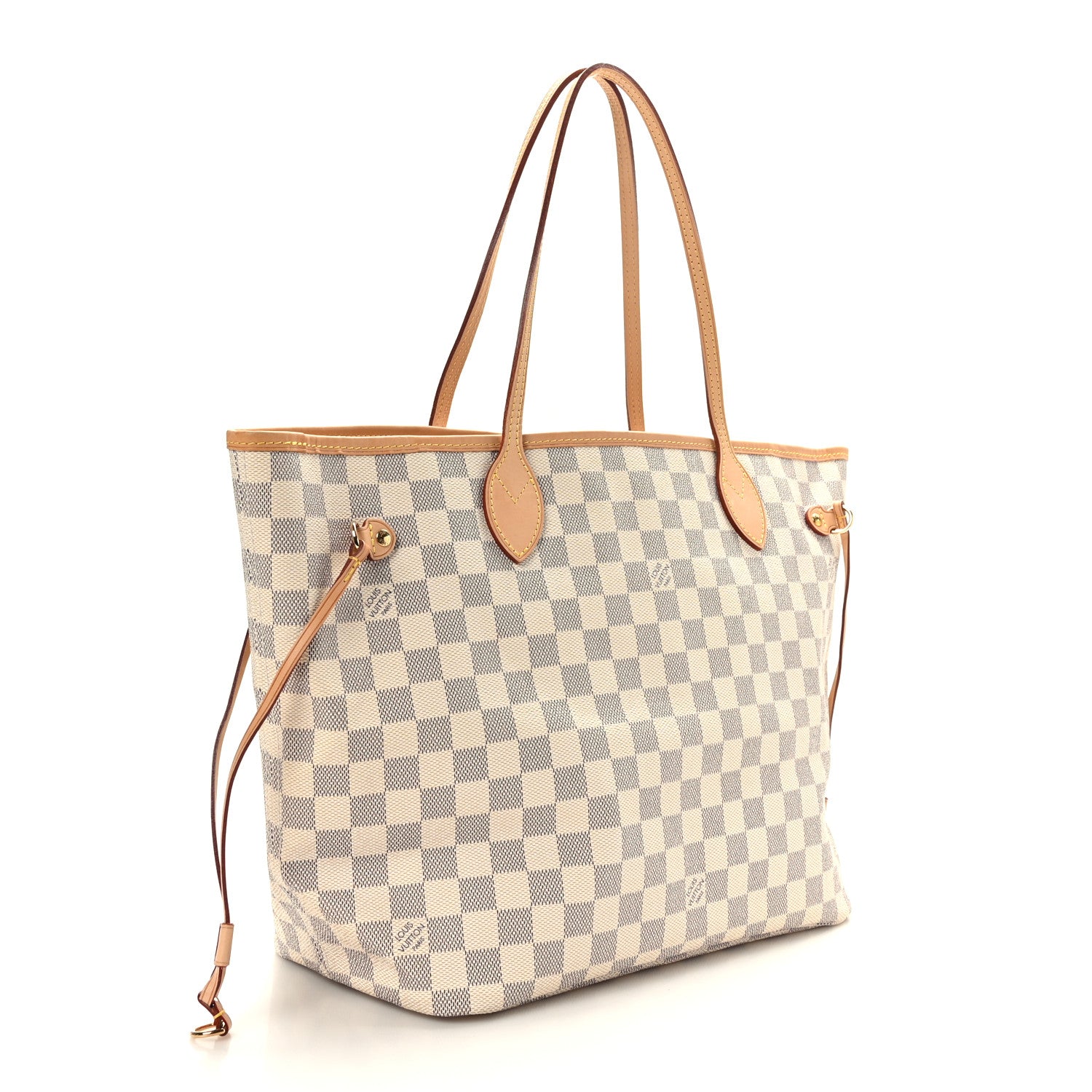 Louis Vuitton Damier Azur Neverfull MM 3 of 9
