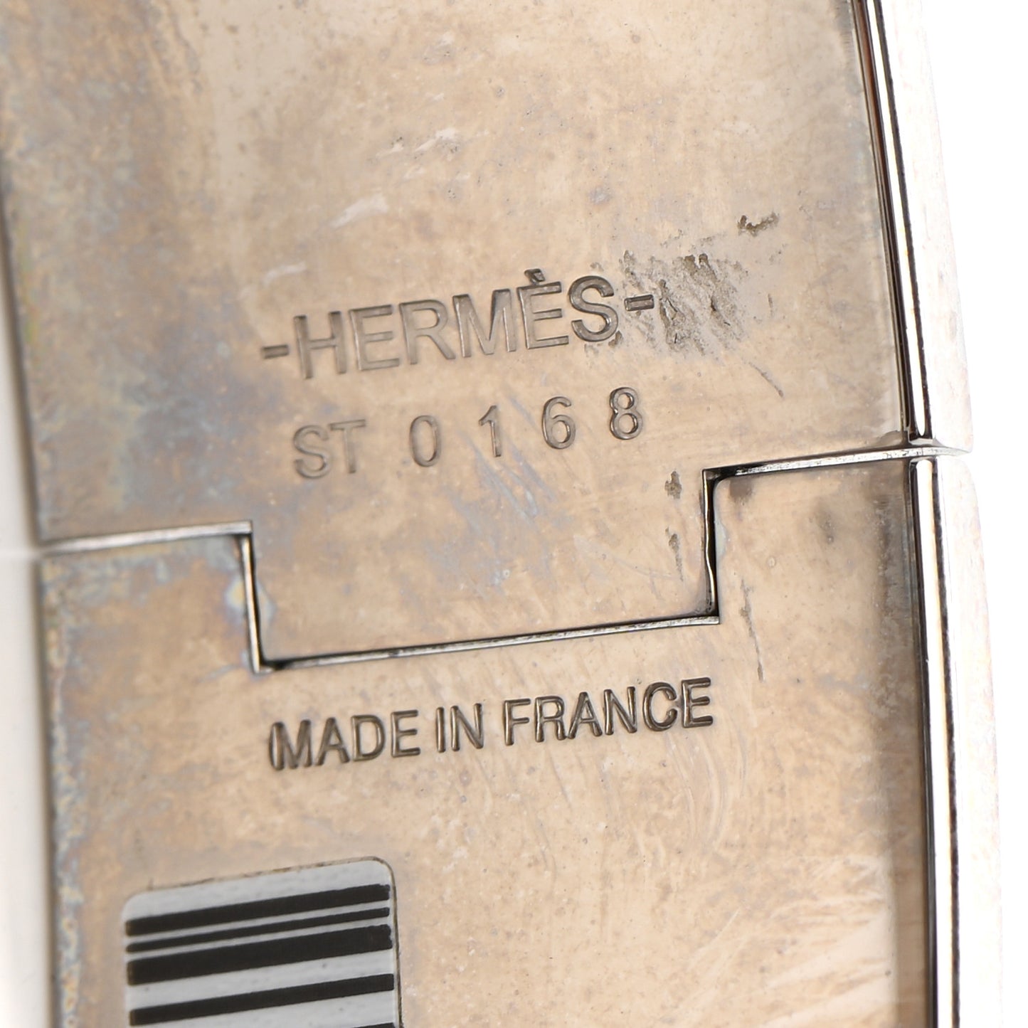 Enamel Wide Clic Clac H Bracelet GM Marron Glace