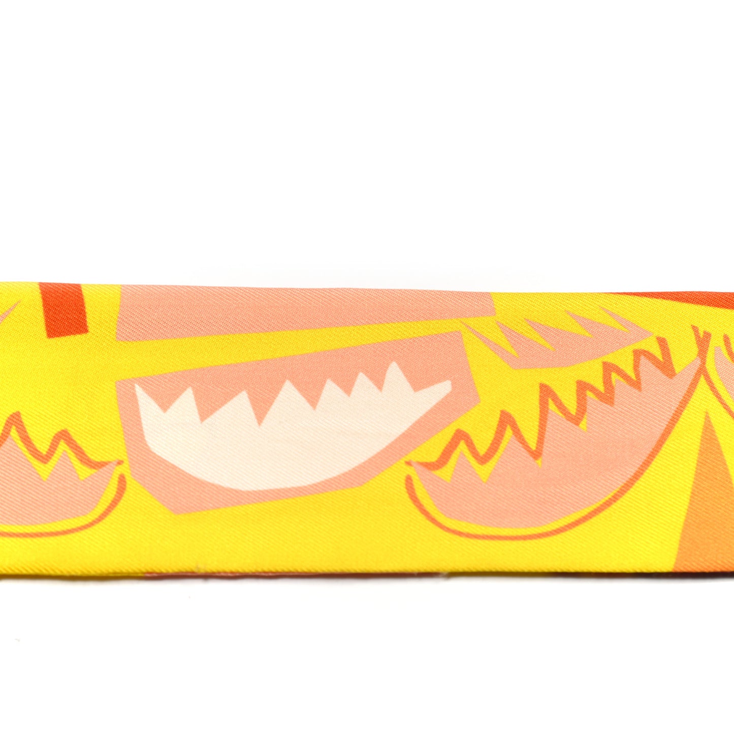 Silk Sea Surf and Fun Twilly Jaune Vif Abricot Soleil