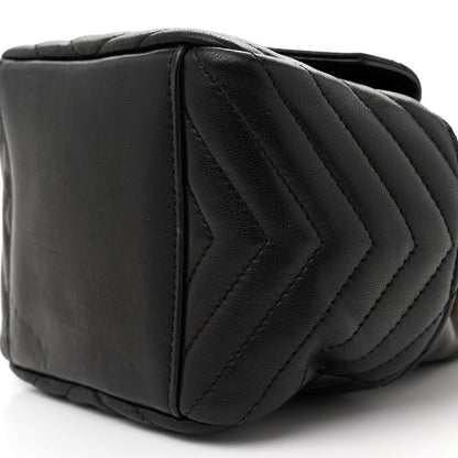 Saint Laurent Lambskin Matelasse Monogram Joe Nano Bucket Bag Black 10 of 10