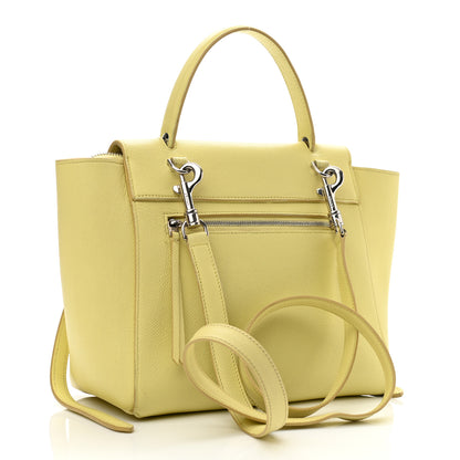 Celine Grained Calfskin Micro Belt Bag Bergamote 2 of 19