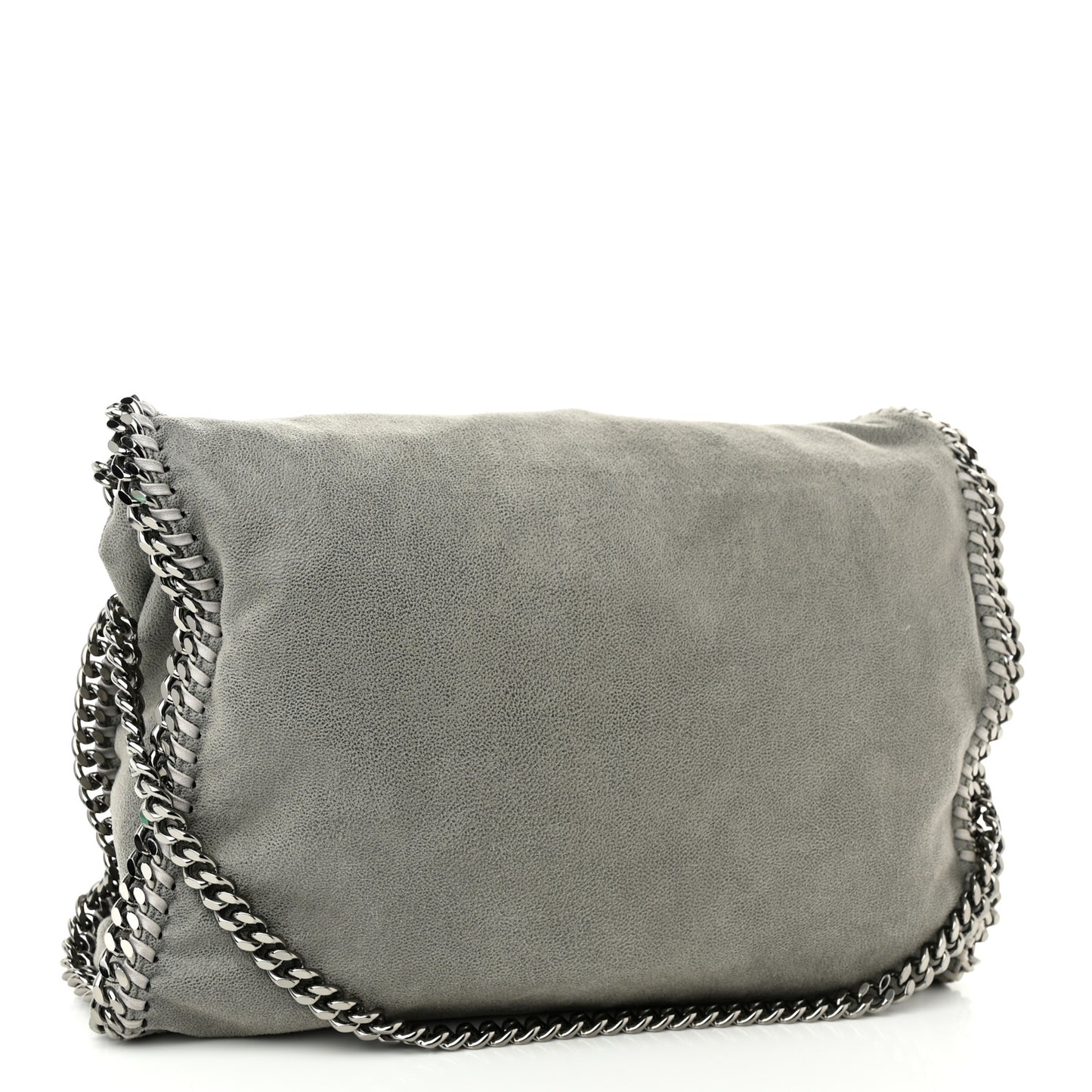 Shaggy Deer Small Falabella Tote Light Grey