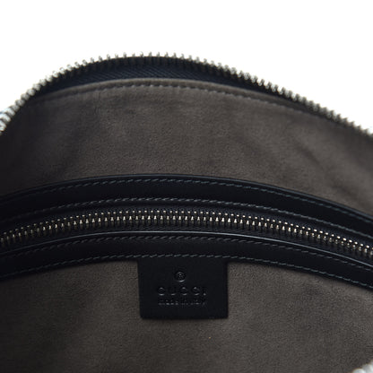 Gucci GG Supreme Monogram Mens Wristlet Black 6 of 8