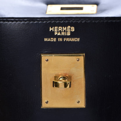 Hermes Box Kelly Retourne 32 Black 16 of 36