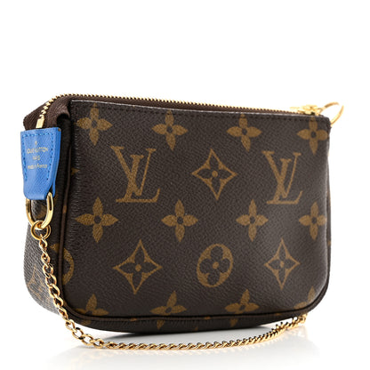 Louis Vuitton Monogram 2019 Christmas Animation Mini Venice Pochette Accessories Blue 3 of 9