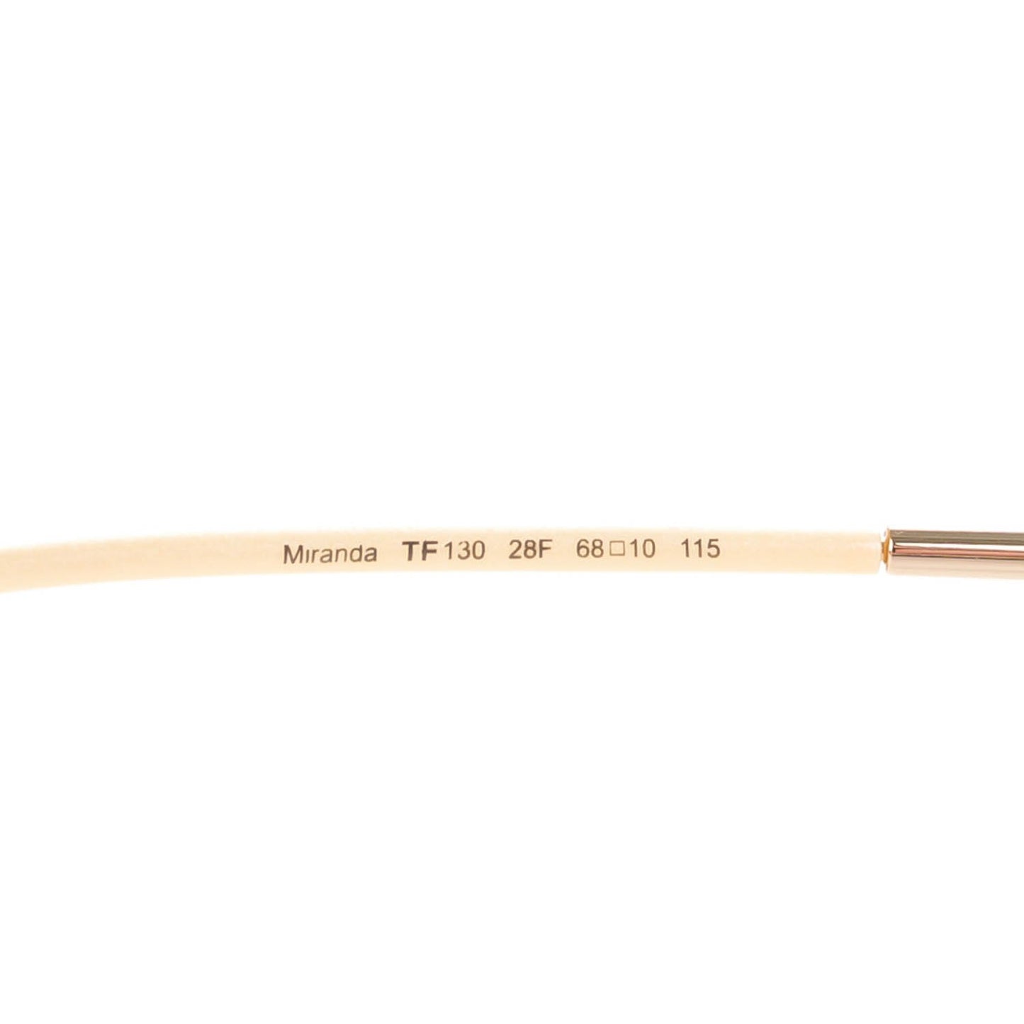 Miranda Crossover Sunglasses TF130 Gold