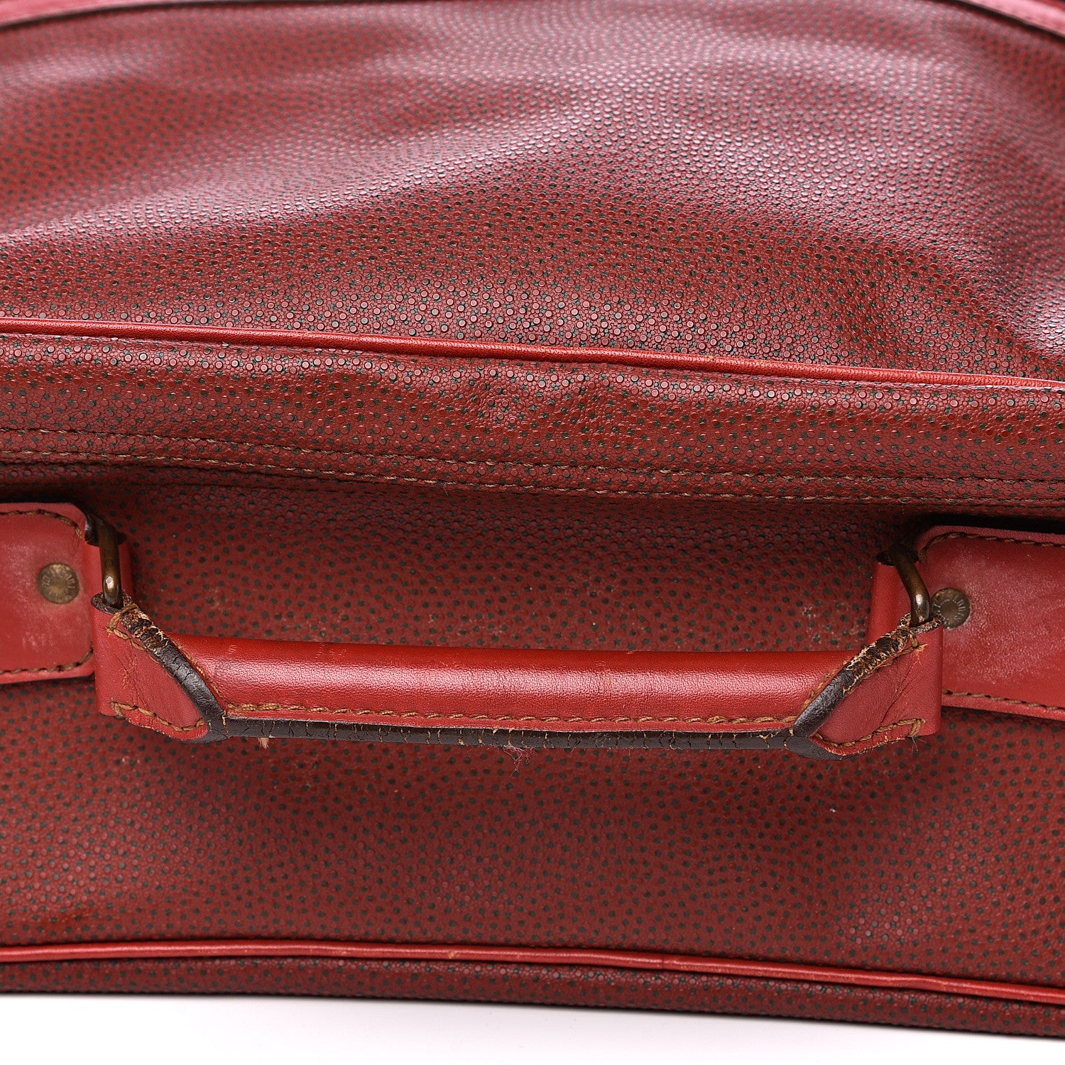 Louis Vuitton Calfskin Cup Challenge Travel Bag Red 20 of 23