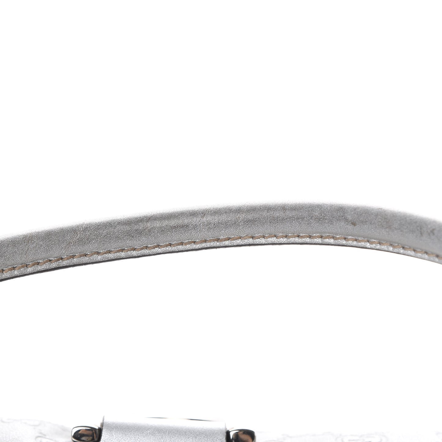 Guccissima Large D Gold Hobo Silver