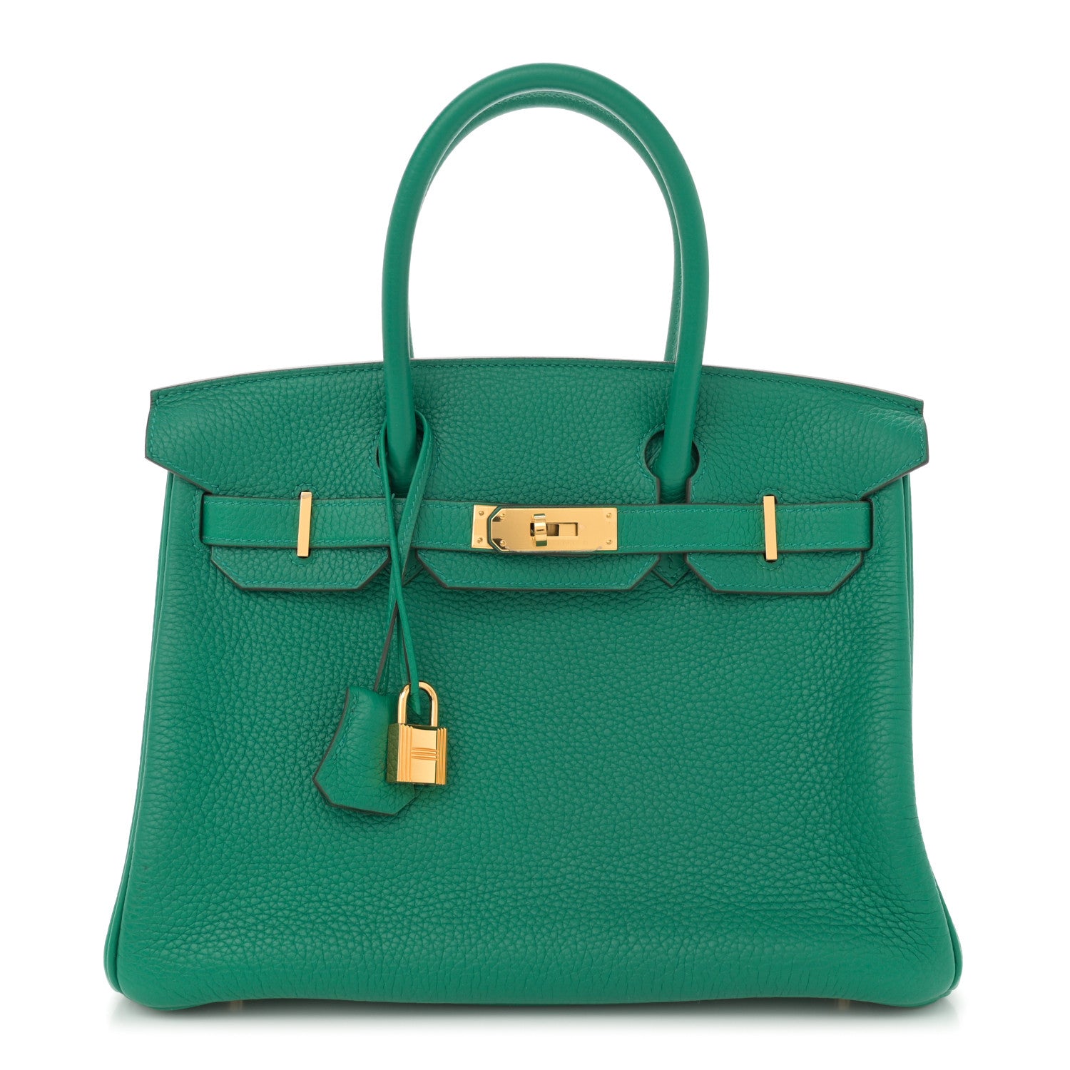 Hermes Togo Birkin 30 Vert Vertigo 1 of 11
