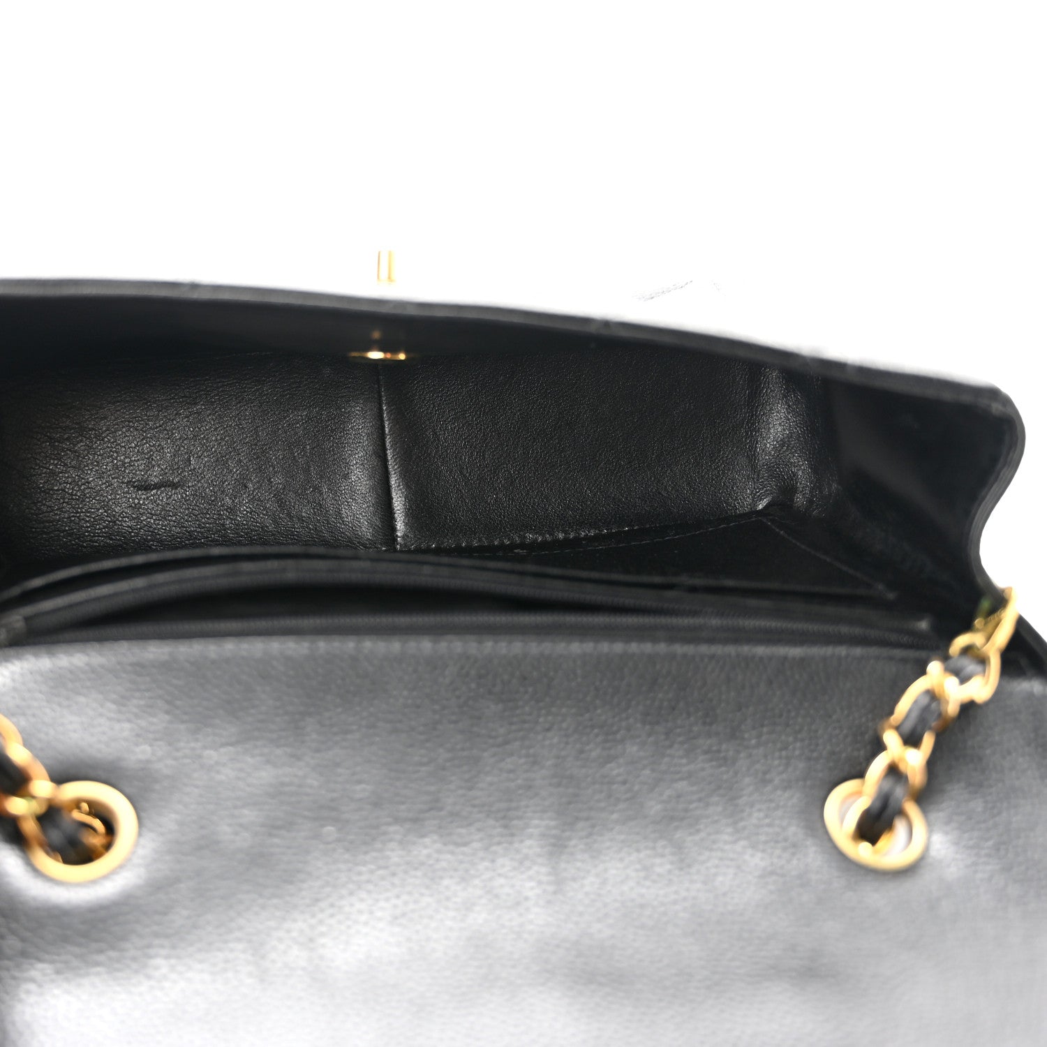 Chanel Caviar Quilted Medium Single Flap Black 4 of 10