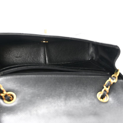 Chanel Caviar Quilted Medium Single Flap Black 4 of 10