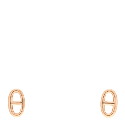 Hermes 18K Rose Gold TPM Farandole Stud Earrings 1 of 6
