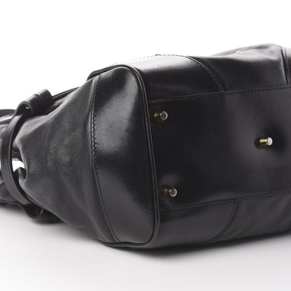 Burberry Soft Bridle Calfskin Small Canterbury Tote Black 5 of 9