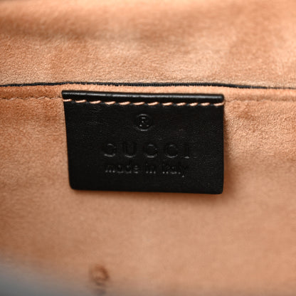 Gucci Calfskin Mini Sylvie Top Handle Bag Black 6 of 17