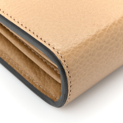 Gucci Dollar Calfskin Crystal Mini Dionysus Chain Wallet Natural Tan Black Diamond 13 of 17