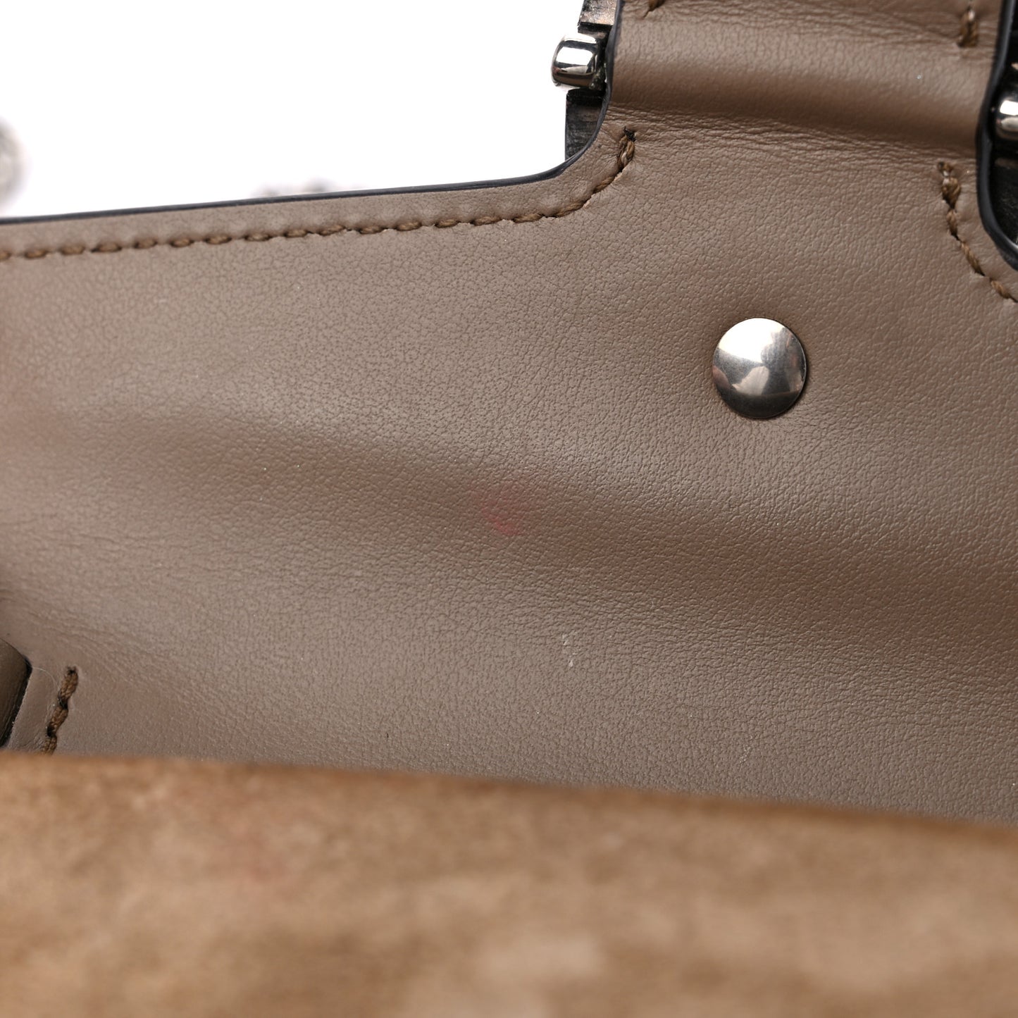 GG Supreme Monogram Super Mini Dionysus Shoulder Bag Taupe
