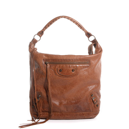 Balenciaga Chevre Day Hobo Sienna 1 of 12